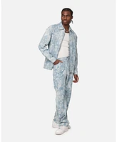 Xxiii Men's Denim Jacquard Jeans