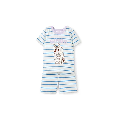 Cotton On Little Girls Harlow Super Soft Short Sleeve Pyjama Set License