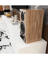 Tv stand with 2 drawers, white wood entertainment center, multi-purpose media console