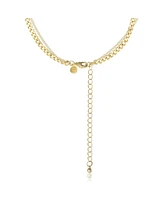 Jessica Simpson Layered Gold Pendant Necklace – Trendy Fashion Jewelry