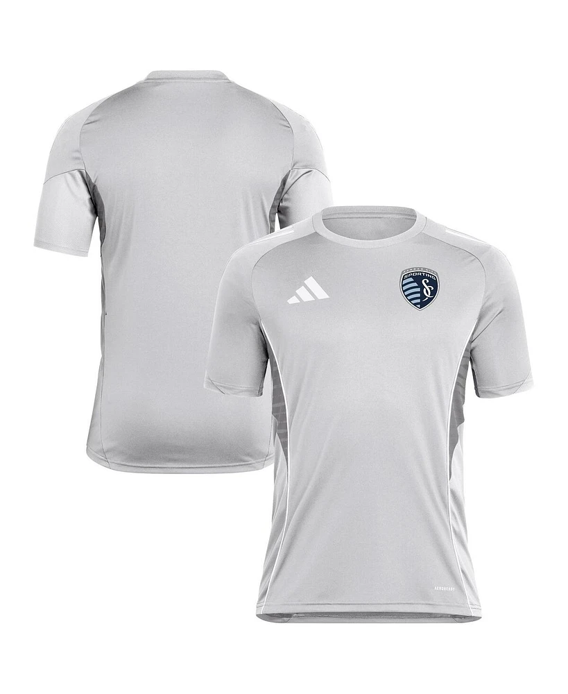 Adidas Men's Silver Sporting Kansas City 2025 Training Jersey