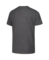 Nike Big Boys and Girls 3BRAND by Russell Wilson Heather Charcoal Fired Up Drip T-Shirt