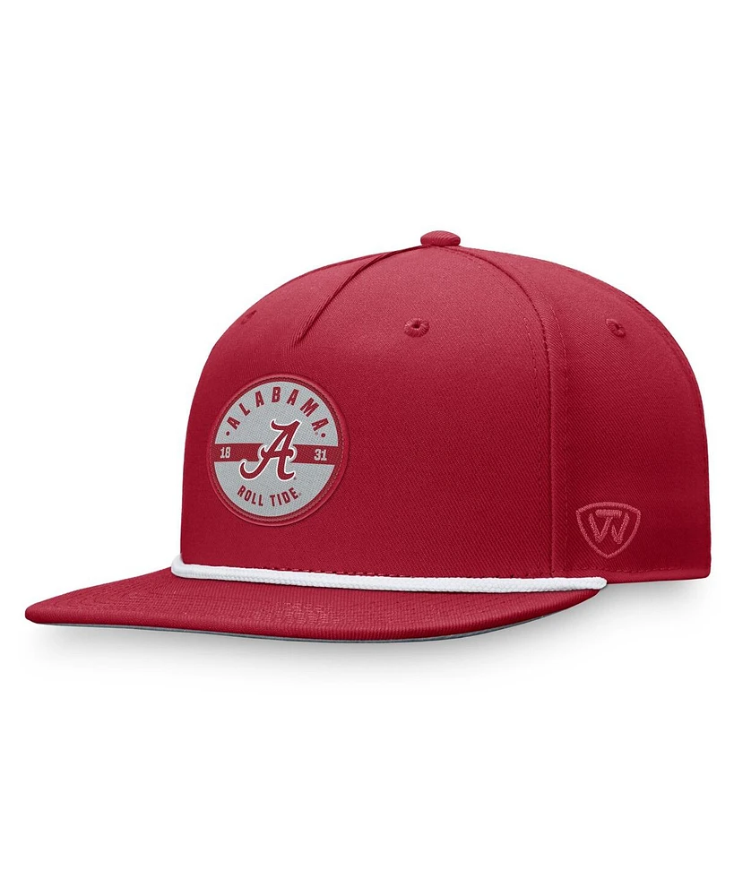 Top of the World Men's Crimson Alabama Crimson Tide Bank Hat