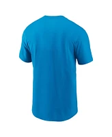 Nike Men's Blue Carolina Panthers Faded Essential T-Shirt