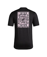 Adidas Men's Black Inter Miami Cf Local Wrap T-Shirt