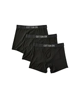 Cotton On Men's 3-Pack Regular Fit Trunk Underwear