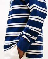 Tommy Hilfiger Men's Relaxed-Fit Stripe Rugby Sweatshirt