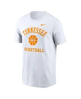 Nike Men's White Tennessee Volunteers Basketball Icon T-Shirt