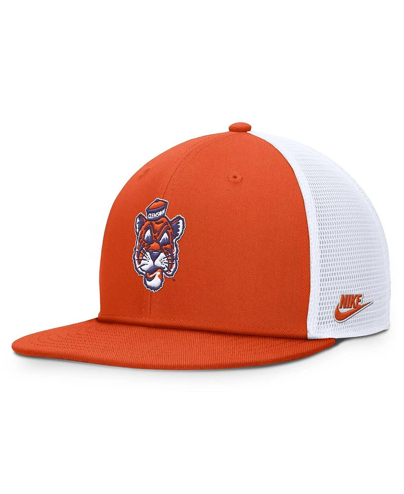 Nike Men's Orange Clemson Tigers Performance Pro Adjustable Hat