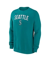 Nike Men's Aqua Seattle Mariners Pullover Sweatshirt