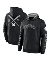 Fanatics Men's Black New York Yankees Big City Legacy Fleece Pullover Hoodie