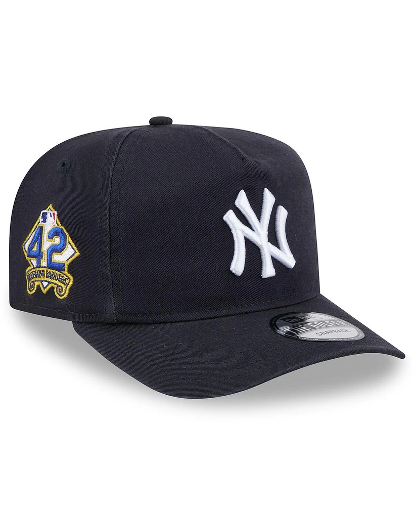 New Era Men's Navy New York Yankees 2025 Jackie Robinson Day Golfer Adjustable Hat