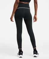Id Ideology Women's Piped 7/8-Length Compression Leggings, Exclusively at Macy's