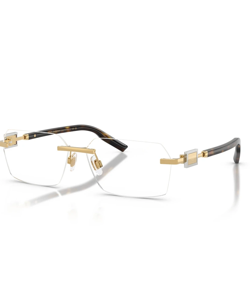 Dolce&Gabbana Men's Rectangle Eyeglasses, DG1361