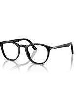 Persol Men's Narrow Eyeglasses