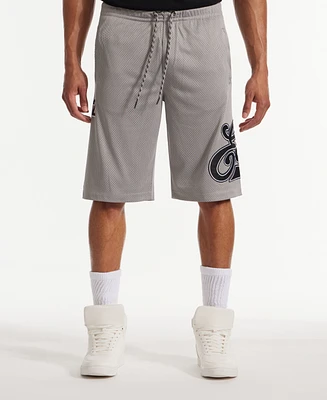 Ecko Unltd Men's Big League Birdseye Mesh Shorts