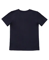 Guess Big Boys Short Sleeve T-Shirt with Water Print Logo