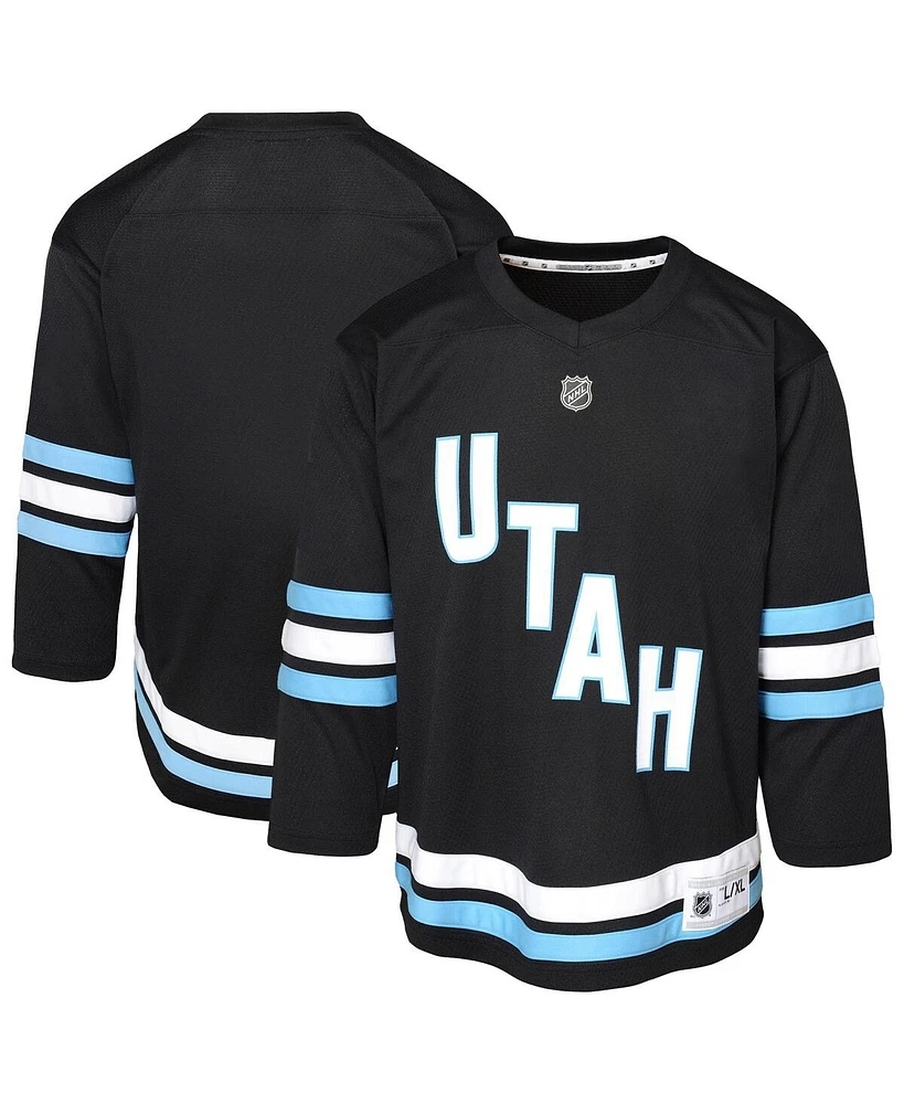 Outerstuff Toddler Black Utah Hockey Club Replica Jersey