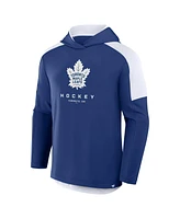 Fanatics Men's Blue Toronto Maple Leaf's Meta Game Transitional Pullover Hoodie