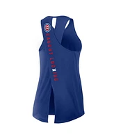 Nike Women's Royal Chicago Cubs Crisscross Performance Tank Top