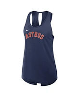 Nike Women's Navy Houston Astros Crisscross Performance Tank Top