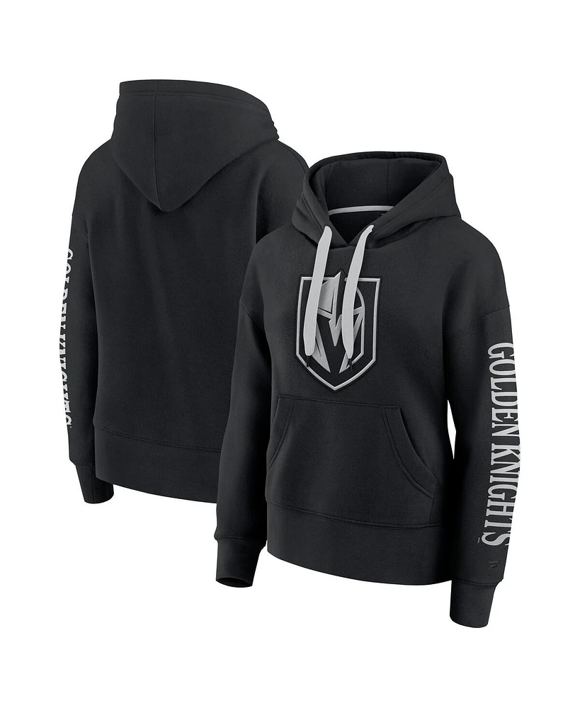 Fanatics Women's Black Vegas Golden Knights Elements Next Pullover Hoodie