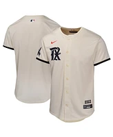 Nike Big Boys and Girls Natural Texas Rangers City Connect Limited Jersey