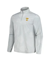 Tommy Bahama Men's Gray Tennessee Volunteers Delray Frond Island Zone Half-Zip Jacket