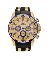 Invicta Men's 22308 Pro Diver Scuba Quartz Chronograph Gold Dial Watch