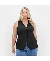 City Chic Plus Yazmin Vest