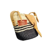 Small Balance Handmade Shoulder Kiondo Small Sisal Crossbody Bag