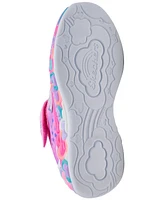 Skechers Little Girls' S-Lights: Eternal Heart Lights Light-Up Fastening Strap Casual Sneakers from Finish Line