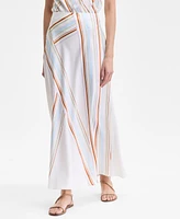 I.n.c. International Concepts Women's Striped Maxi Skirt, Exclusively at Macy's