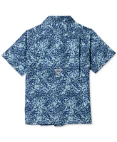 Columbia Big Boys Super Slack Tide Short-Sleeved Camp Shirt