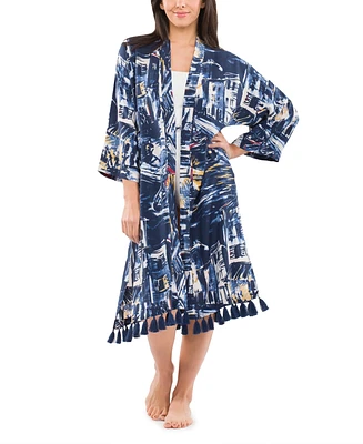 Patricia Nash Women's Tassel Topper Ruana