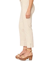 Democracy Petite "Ab" Solution High-Rise Kick-Flare Jeans
