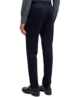 Boss by Hugo Men's Patterned Performance Stretch Slim-Fit Suit