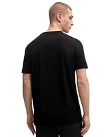 Boss by Hugo Men's Contrast Logo Regular-Fit T-Shirt