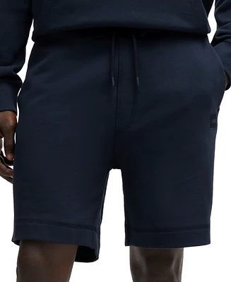 Boss by Hugo Boss Men's Logo Badge Regular-Fit Shorts