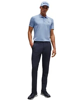 Boss by Hugo Boss Men's Striped Tape Insert Polo Shirt