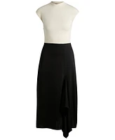Boss by Hugo Women's Volant Trim Two-Part Dress