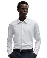 Boss by Hugo Boss Men's Slim-Fit Printed Dress Shirt