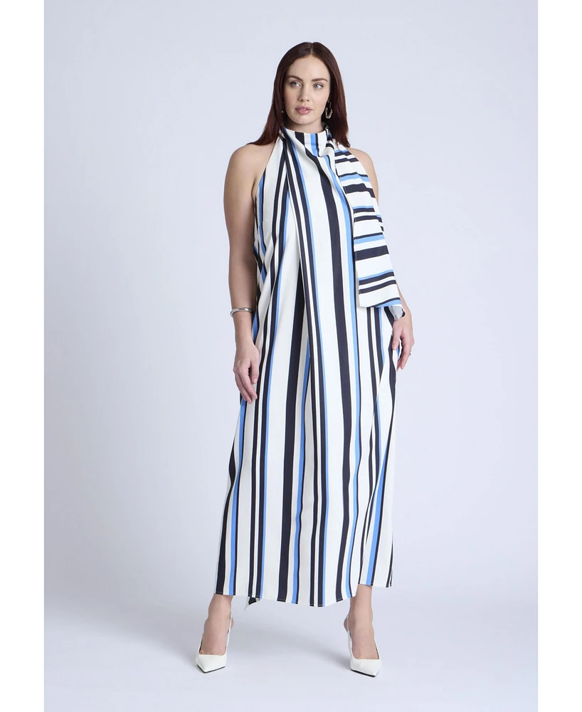 Eloquii Plus High Neck Maxi Dress