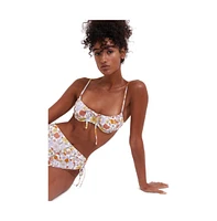 Flirrt Gottex Women's Botanic Party Underwire Bikini Top