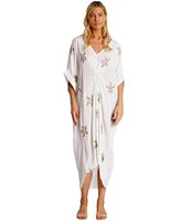 La Moda Clothing Women's Stella Marina Maxi Wrap Cover Up