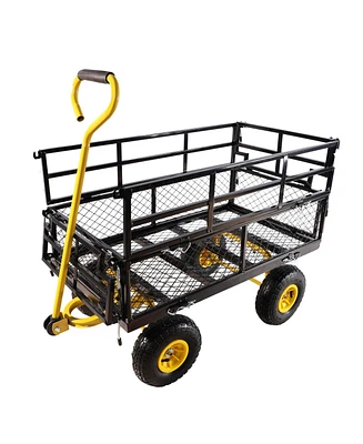 Cart Garden cart trucks make it easier to transport firewood