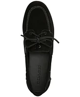 Coach Women's Sculpted C Boat Shoe Flats