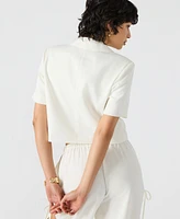 Steve Madden Women's Fia Short-Sleeve Blazer