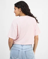 Self Esteem Juniors' High Standards Crewneck Cropped T-Shirt