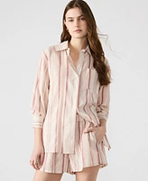 Steve Madden Women's Marguerite Striped Pull-On Shorts